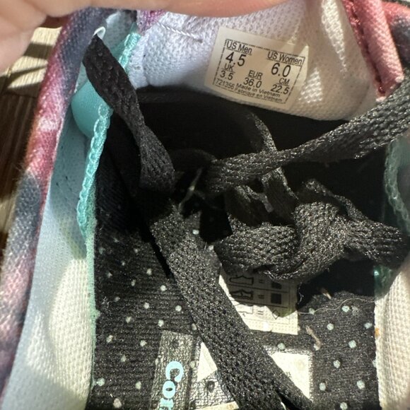 Vans Comfycush Authentic Tie Dye Purple Pink Women Size 6 Shoes - Picture 8 of 8